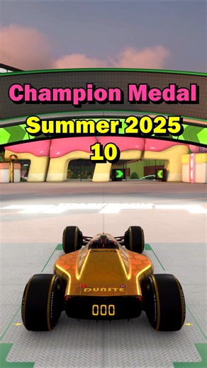 Dunste #Trackmania | This run beats the Champion Medal on the Trackmania campaign map "Summer 2025 - 10". The time to beat is 26.357, and this run is 26.333... | Instagram