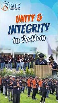Unity & Integrity Skit | Gatik Junior College MPC 1st Year Student Assembly