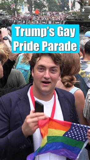 Donald Louis on Instagram: "The Big Gay Pride Parade was very different than I expected."