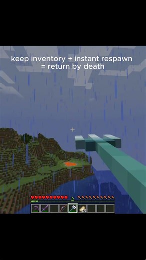 never using these gamerules ☠️#minecraft #gameplay #subaru #shortsyoutube