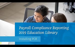 Payroll Compliance Reporting Education Library - Installing