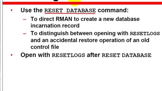 Part16-1 RMAN Maintenance