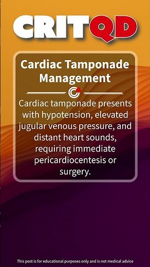 Cardiac Tamponade Management