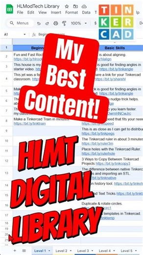 A HLModTech Digital Library: Free Tinkercad Tutorials & Tips 🚨