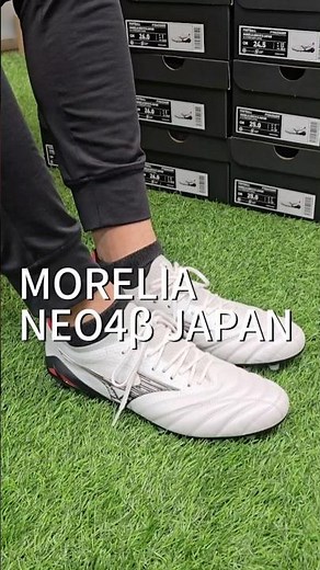 岡山市サッカーショップ⚽スポーツ用品店【エイコースポーツ】で試着OK！ミズノ モレリア NEO Ⅳ β を紹介！