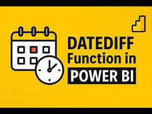 Power BI DATEDIFF Function Explained | Calculate Date Differences in DAX