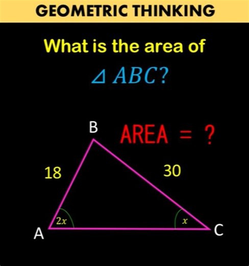 102K views · 2.5K reactions | Requested Video: Simple Yet Elegant Geometry Problem #math #geometry #rolandoasisten | Math Avenue : Learn Math By Examples | Facebook