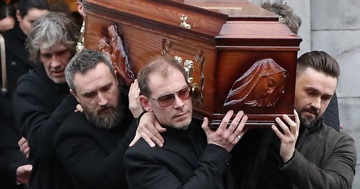 Cranberries singer Dolores O’Riordan laid to rest in Ireland