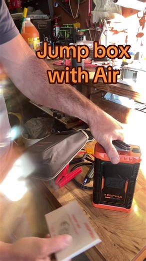 Grab this universal jump box/air compressor while it’s 72% off. Great deal, and works amazing. Grab one for each vehicle you have. Well worth it. #bluecollar #jump #power #worthit #recommended @AsperxUS