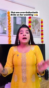 Tag that Bride 👰🤣 . . . . . . . . . . . . . Wedding season , bride , funny , comedy , shaadi , honeymoon , travel , besties , bestfriends , bridesmaids , couples , single , cousins , siblings . . . . . . . . . . . . . . . . . . #comedyreels #desifun #couplegoals #bestfriends #funnyvideos #bestfriendsforever #indianwedding #bollywood #bollywoodsongs #bride #bridesmaids #shaadi #shaadiseason❤️ #travel #mua #makeupartist | Mahimaa Seth