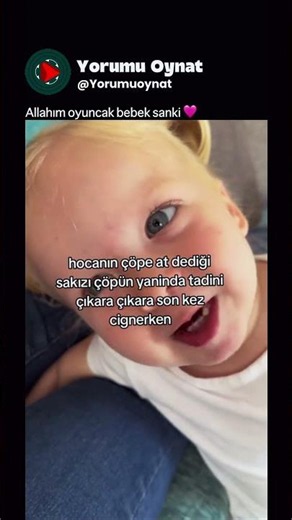 Allahım oyuncak bebek sanki 🩷