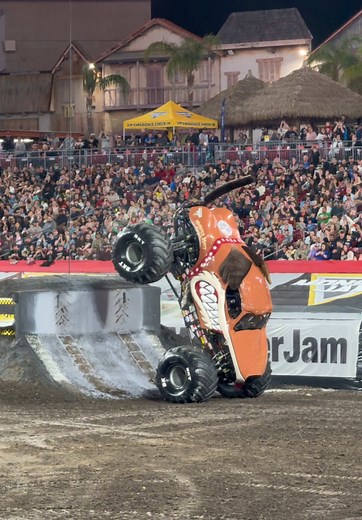 The puppy walk! #monsterjam #monstertrucks | monster trucks