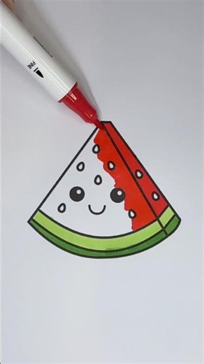 Poor Watermelon Lost It's Color #shorts #watermelon #cartoon