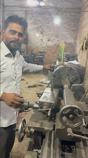 Lathe Machine & Drill Machine Working | Metal Machining Process | Engineering Workshop