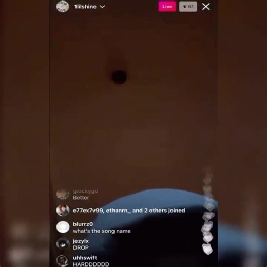 LIL SHINE - SNOW KEEP FALLIN V1 / DRUGS GOT MY HEART SLOWER *IG LIVE SNIPPET*