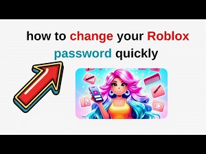 How to change password in roblox Step-By-Step Full Guide