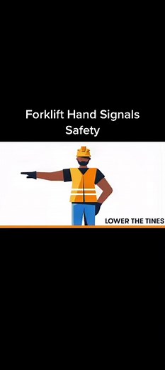 Forklift Hand Signals #fyp #forklift #femaleforkliftoperator #certitfiedforkliftoperator