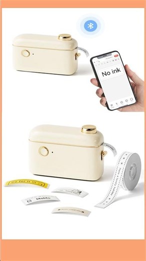 Pocket Portable Wireless Bluetooth Thermal Label Printer #LabelPrinter