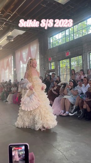 Every look from the @selkiecollection NYFW show! 🎀 #nyfw #selkie #selkiedress #newyorkfashionweek