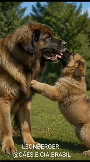 🐕 LEONBERGER: O GIGANTE GENTIL QUE PARECE UM LEÃO!