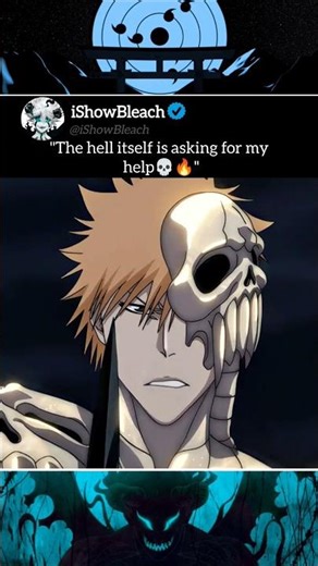 「 Hell Form Ichigo💀🔥」| Bleach TYBW Edit | #anime #hell #bleach #animeedit #bleachtybwedit #aizen