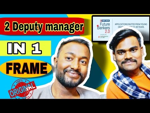 Bank Job Reality | Deputy Manager Grade | OJT Discussion with Friends |hdfc future bankers program