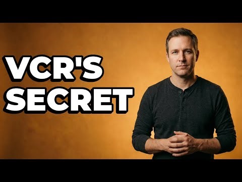 What did the VCR head drum actually do?