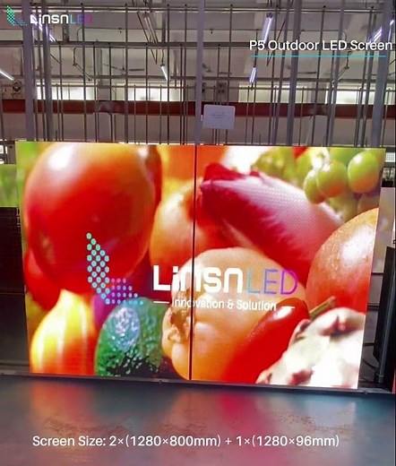 P5 Outdoor LED Screen | Easy Cabinet Installation | Project Demo