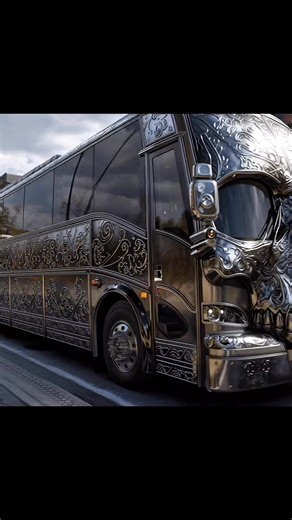 The Skull Bus Roars Through the City — power, metal, and attitude. #SkullBus #MetalBeast #UrbanRide #CinematicVibes #DarkAesthetic #RoadLegends | The Cursed Cranium