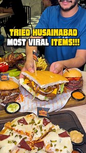 Tried Husainabad Food Street Most Famous Items Ft. Freak n Fry🔥 | Sami X Streets