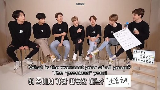 BTS 2020 Season’s Greetings