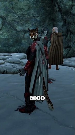 Epic Adventures: Daedric Cloaks for a Fresh Look! #skyrim #gaming #mods #xbox #ps4 #ps5 #pc #rpg