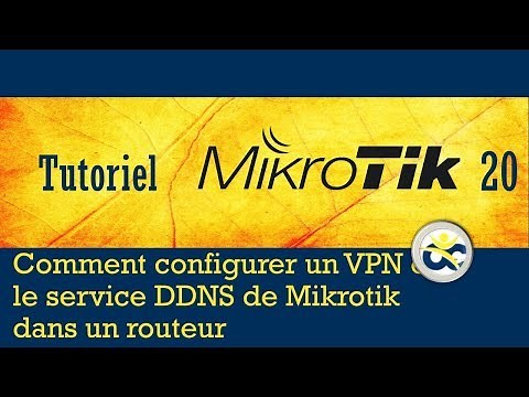 Mikrotik Tutorial 20 Configuring a VPN via the Mikrotik DDNS Service ()