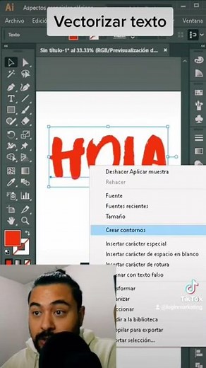 Vectorize Text #tutorial #graphicdesign #illustrator #vector #marketing #ShowYourGreatness