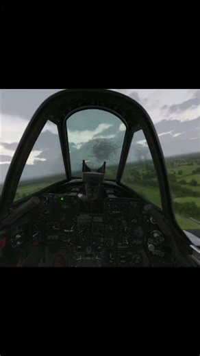 DCS P-47: damaged Pratt & Whitney R-2800 Double Wasp engine LANDiNG #dcsworld #landing