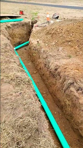 When you install a gravity sanitary sewer... make sure it goes downhill...