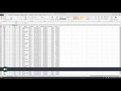 Aprende Excel - TIP: Como seleccionar una base de datos completa en excel
