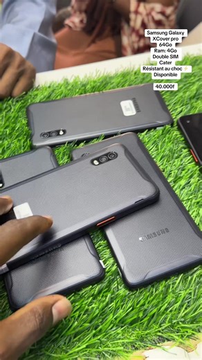 Samsung Galaxy XCover Pro : Double SIM, Résistant