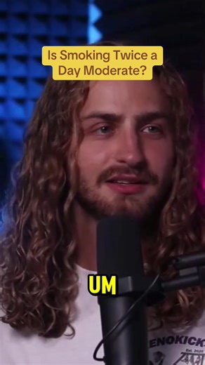 Is this moderate? #smoking #smoker #debate #darrenrita #podcast