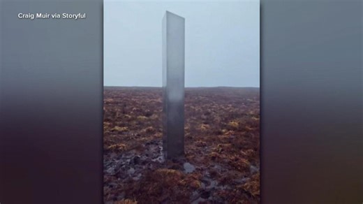 Mystery monolith becomes tourist attraction in Wales