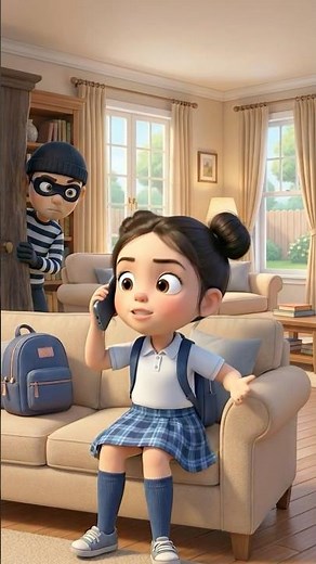 شمس عندها حرامي 🥲 #funny #familia #cartoon #familyvlog #cute #familyvlog #familyfun #familytime