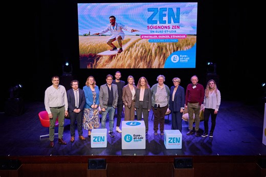 Eure-et-Loir Santé,  la plateforme inédite en France pour les acteurs de la santé est lancée, "Soignons Zen !"