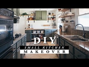 DIY Small Kitchen Makeover