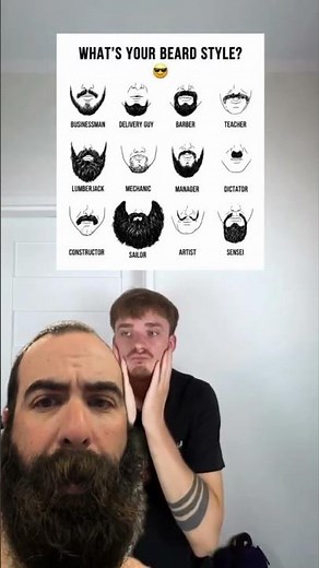 Which beard style actually suits your face #BeardTransformation #MenStyle #Grooming