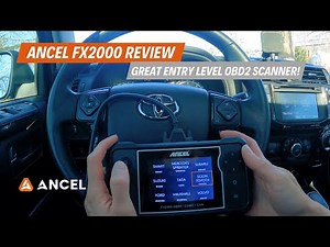Good & Cheap Scanner For the DIY'er - Ancel FX2000 OBD2 Scanner Review