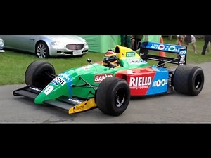 Cosworth V8 F1 Engine Awsome sound of the Benetton b190 Prescott Hillclimb