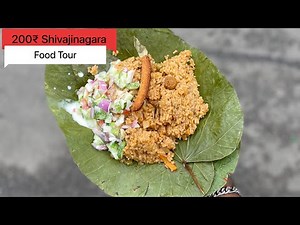 200₹ Shivajinagar Food Tour | Early Morning Food Walk Covering 5 Famous Eateries | Monk Vlogs