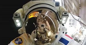 Amazing GoPro POV Footage of an ISS Space Walk