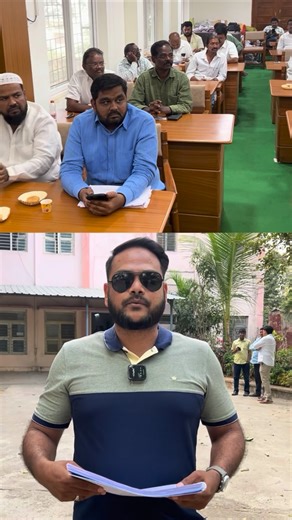 Metro News Updates on Instagram: "Mahbubnagar 17 Division Mothinagar BRS Leader Khaja Obaid Uddin Met Muncipal Corporation Commissioner Over Voter List Objection"