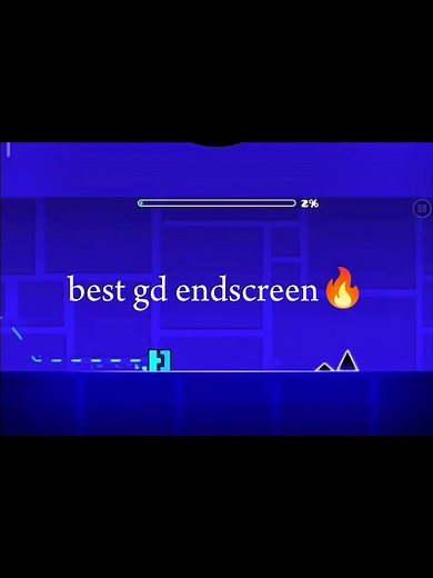 best geometry dash endscreen #geometrydash #endscreen #gd